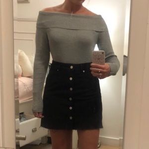 Off the Shoulder Sweater H&M